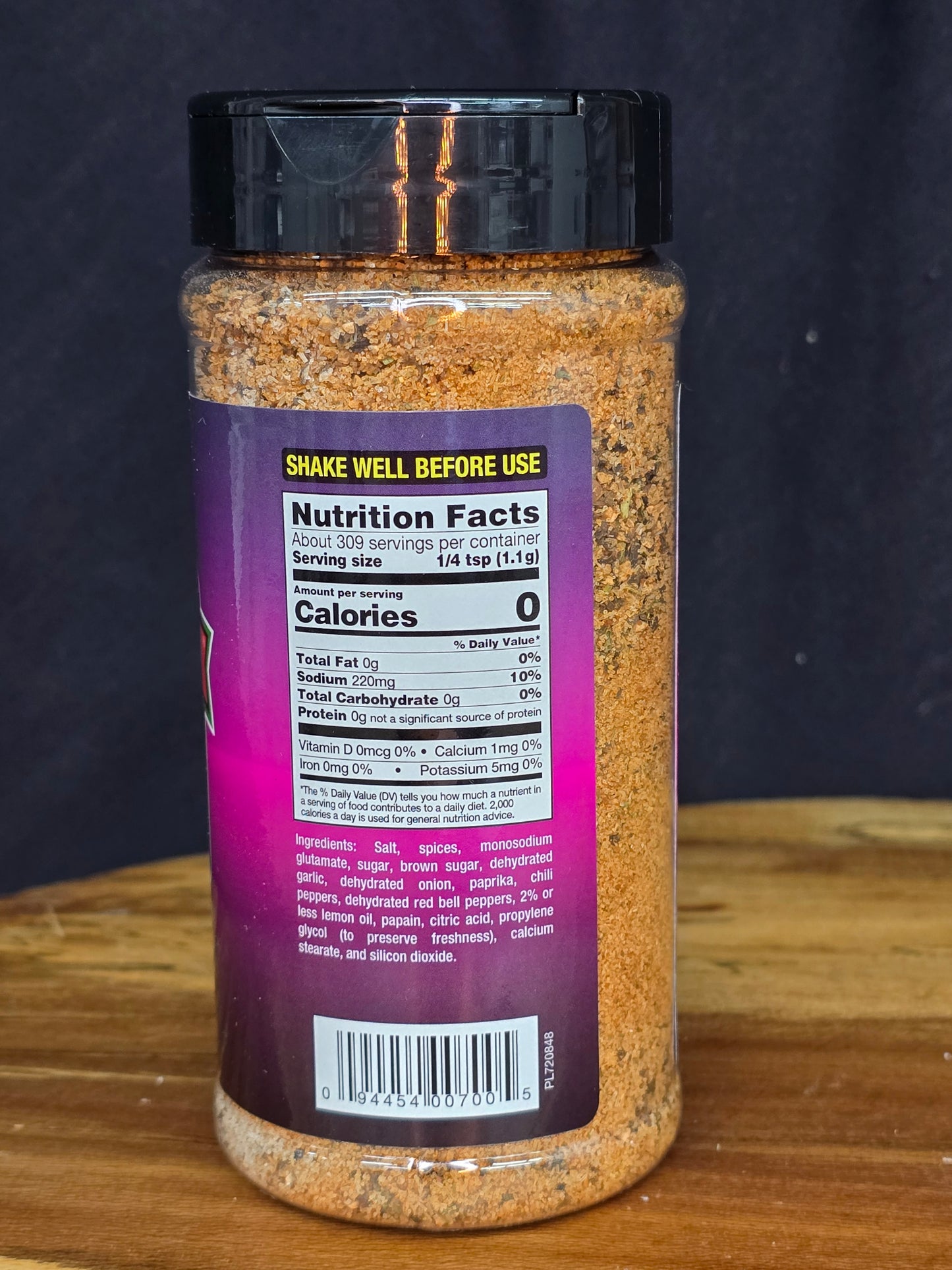 2 Gringo's Chupacabra Seasoning, Brisket Rub, 12 ounces, Back