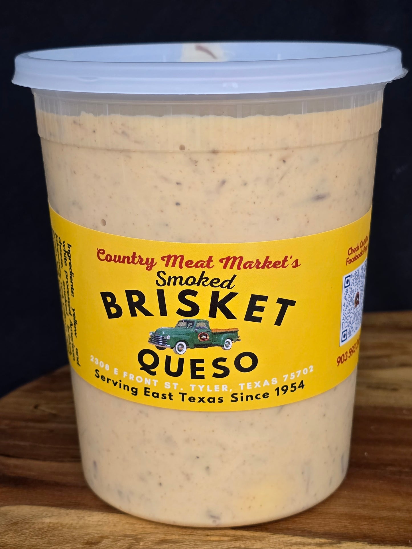Smoked Brisket Queso, 32 ounce