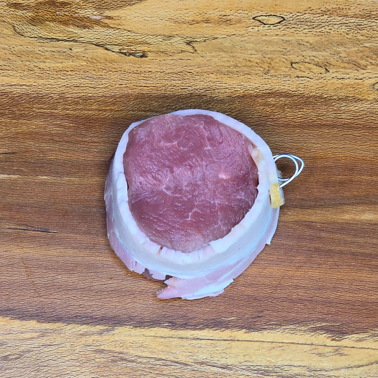 6oz Specialty Filet Pork Tenderloin wrapped in bacon