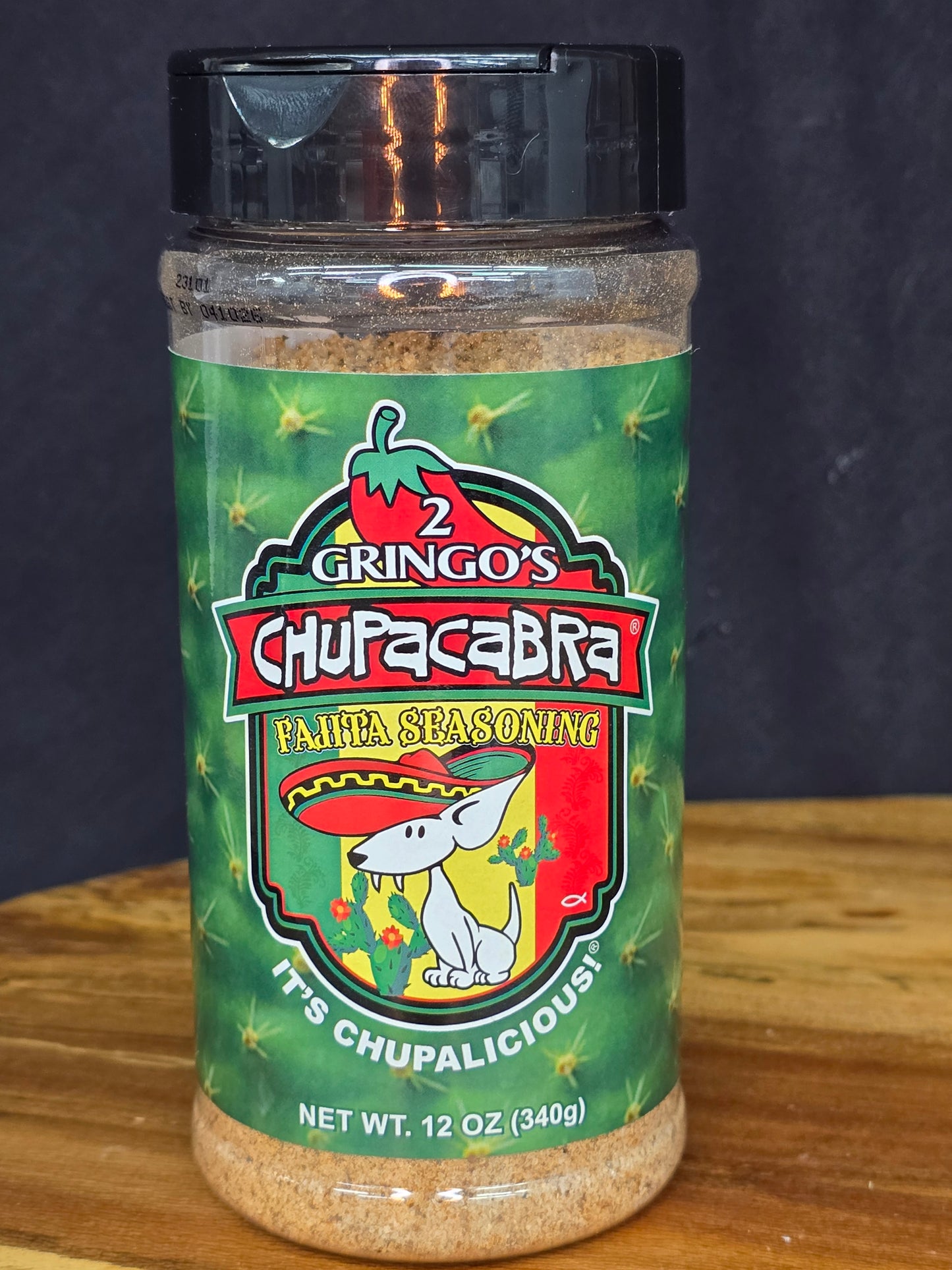 2 GRINGOS CHUPACABRA® FAJITA SEASONING