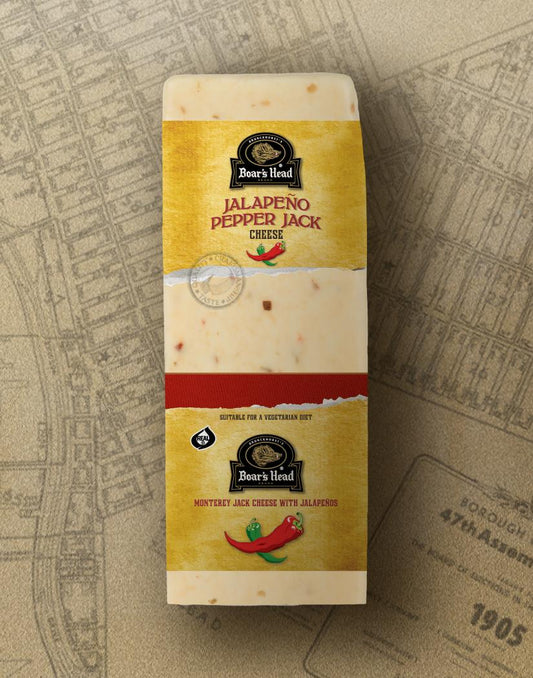 Boar's Head Jalapeño Pepper Jack Cheese