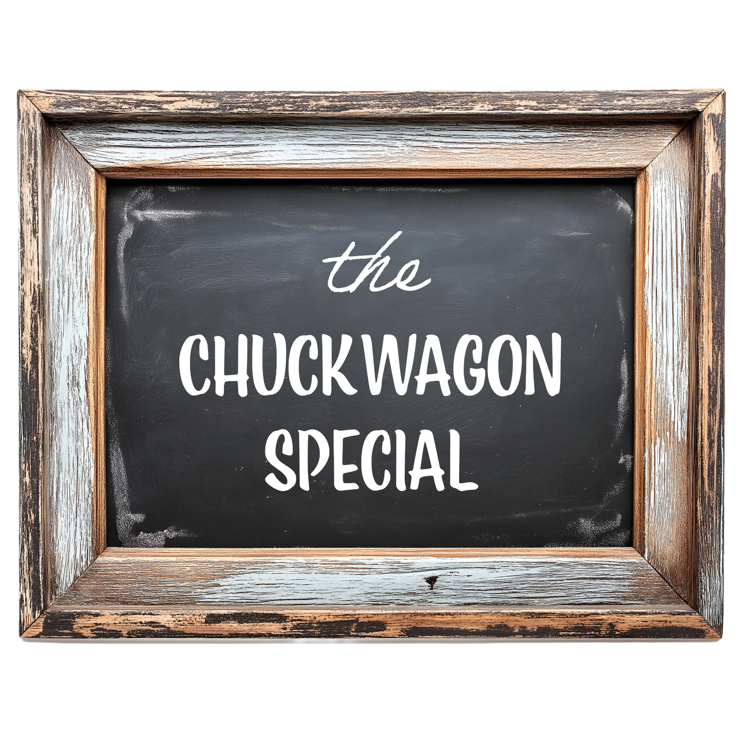 The Chuck Wagon Special, available in-store only