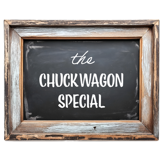 The Chuck Wagon Special, available in-store only
