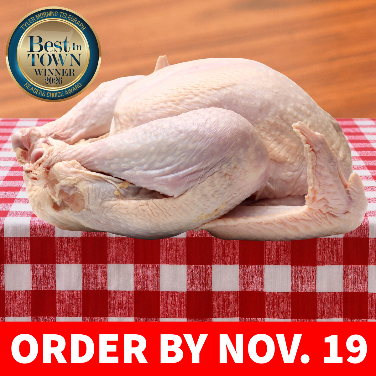 Thanksgiving Turkey Reservation